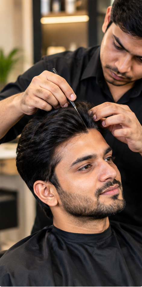 Professional Hair Fixing